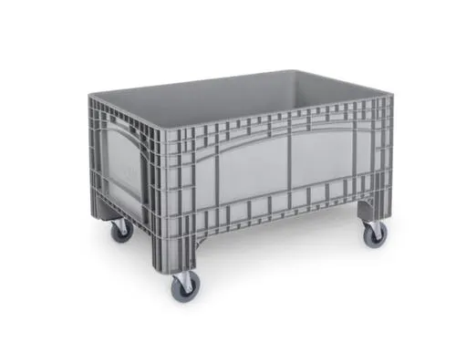 container met grote capaciteit,HxLxB 730x1200x800mm,354l,PE,grijs