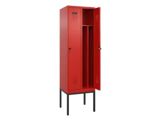 locker voor scheiding van kleding,HxBxD 2120x600x500mm,2vak - 1