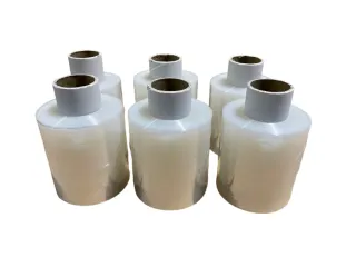 Wikkelfolie IEZZY 100mmx250m 20mu transparant - 1