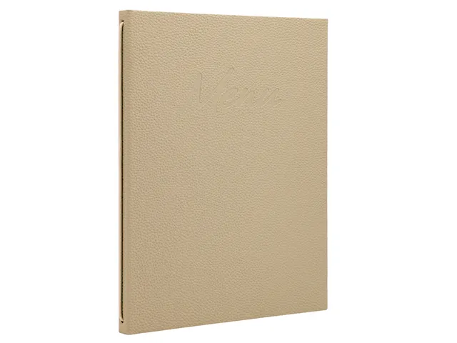 Porte-menu Securit Signature A4 sable