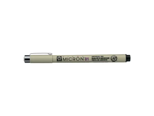 Fineliner Sakura pigma micron 01 zwart 0.25mm