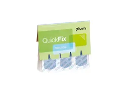 Plum QuickFix pleisterdispenser Navulling 30 Detectie pleisters Blauw
