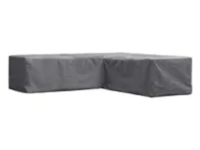 OUTLET Housse d'extérieur pour salon de jardin forme L 215cm gris-bei