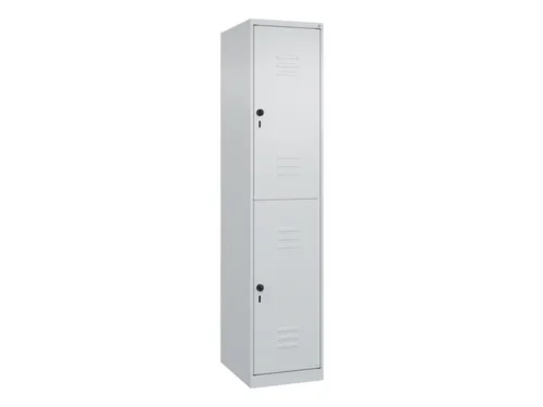 dubbeldekse locker,HxBxD 1850x400x500mm,1x2vak.,vak B 400mm