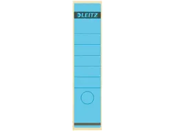 Rugetiket Leitz 1640 62x285mm Blauw zelfklevend
