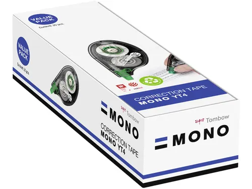 Correctietape Tombow MONO zijwaarts 4.2mmx10m 20 stuks