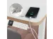 Ergo bureau assis/debout, ft plateau 140 x 80 cm, électrique, sur pie