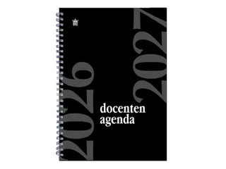Schoolagenda 2026-2027 Ryam docenten 7dagen/2pagina's spiraal zwart - 1
