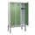 locker,HxBxD 2120x1200x500mm,3vak,vak B 400mm,cil.-slot,voetonderstel