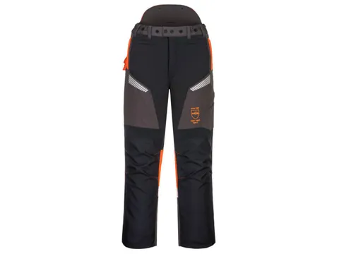 Portwest Ch14 Saw Trousers L Blk/Orge