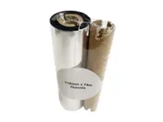 OUTLET Ruban cire Zebra 2300 Transfert thermique 110mmx74m noir