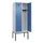 locker,HxBxD 2120x800x500mm,2vak,vak B 400mm,draaigrendel