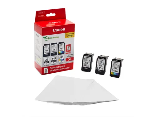 photo value pack 2 x PG-545XL + 1 x CL-546XL, 8286B015, 4 kleuren