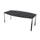 vergadertafel,HxBxD 740x2000x1200mm,vatvormig,CC-zwart