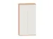 kantoorkast,HxBxD 1920x1000x430mm,decor romp beuken,decor front wit