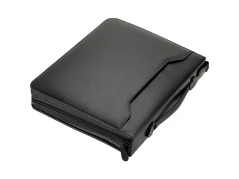 Conferentiemap Alassio AREZZO A4 zwart kunstleer