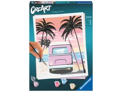 Schilderen op nummers CreArt Beach life