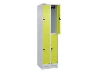 dubbeldekse locker,HxBxD 1950x500x500mm,2x2vak.,vak B 250mm - 2