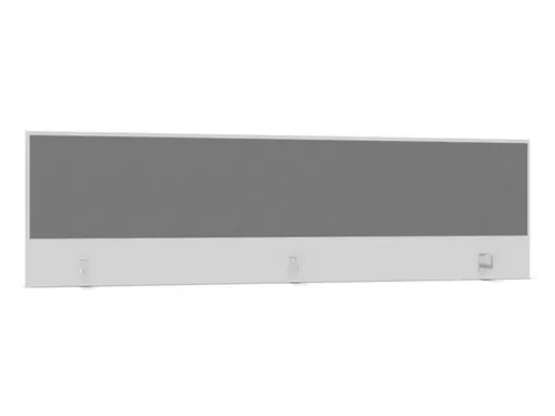 opzetpaneel,v. bureau,aanbouw achter,B 2000mm,Bl-wit,BN8078-grijs
