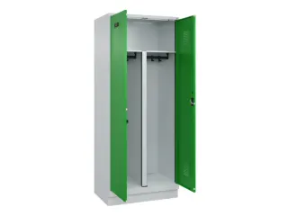 PBM-locker,HxBxD 1950x800x500mm,2vak,vak B 400mm,cil.-slot - 1