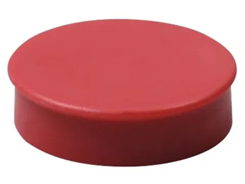 Magneten Diameter Van 30 Mm, Rood, Blister Van 4