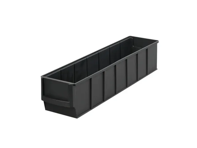 bac compartimentable ESD,HxlxP 81x91x400mm,PP,noir