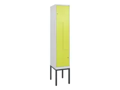 armoire vestiaire Z HxlxP 2120x400x500mm larg. compart. 200/400mm
