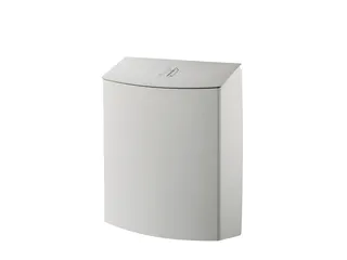 Hygiënebak 9 liter kniebediening RVS anti-fingerprint - 1