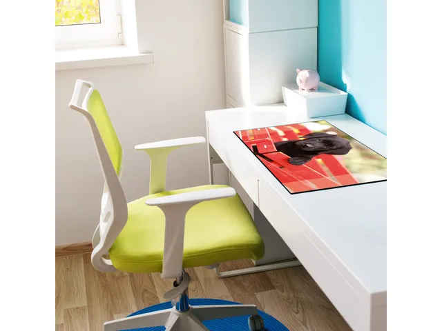 Bureauonderlegger Kangaro PP 38x58cm dessin Labrador Zwart