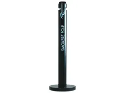 Rubbermaid peukenzuil Smokers' Pole 10,2x107,9cm zwart
