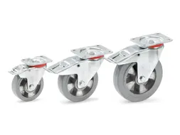 Zwenkwiel met rem 125 x 40 mm