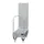 verrijdbare opvangbak,v. 2x60l vat,opvangvol. 60l,HxBxD 1685x500x875mm