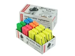 Markeerstift STABILO Boss original 70 48 stuks assorti