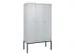 locker voor scheiding van kleding,HxBxD 2120x1200x500mm,3vak