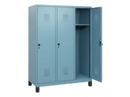 schoollocker,HxBxD 1630x1200x500mm,3vak,vak B 400mm,draaigrendel