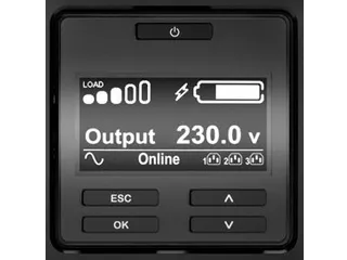 APC Smart-UPS On-Line SRT3000RMXLI-NC - 3kW/VA, 8x C13 & 2x C19, rackm - 7