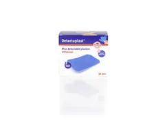 Detectaplast Pleister Waterafstotend X-Ray blauw 50x72mm 50 Stuks