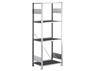 magazijnstelling,grondveld,HxBxD 1850x806x336mm,vakl. 80kg - 2