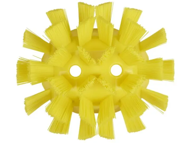 Vikan UST tankborstel harde vezels 190mm geel