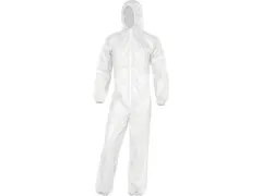 Delta Plus PO106 wegwerp overall, wit, maat L, per stuk