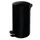 pedaalemmer,12l,HxØ 400x250mm,binnenbak kunststof,romp staal zwart