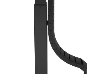 Addit kabelgeleider Zwart voor zit-sta Bureau 130cm incl magneethouder - 11