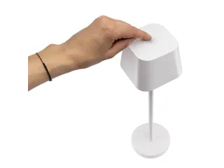 Securit Tafellamp Georgina LED Wit oplaadbaar USB dimbaar - 7