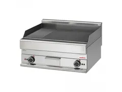 Bakplaat Modular 70cm glad/ribbel Elektrisch