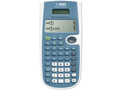 Texas wetenschappelijke rekenmachine TI-30XS Multiview