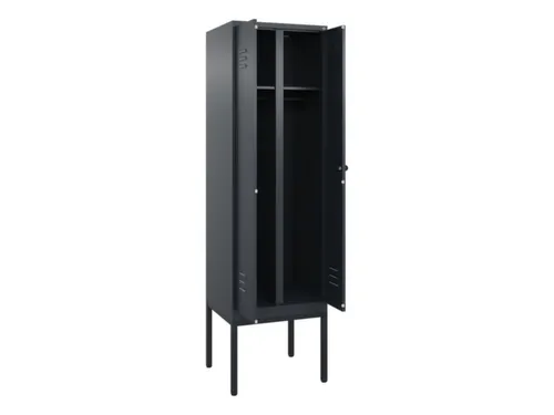 locker voor scheiding van kleding,HxBxD 2120x600x500mm,2vak