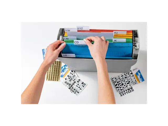 Etiket Herma 4168 25mm Getallen 0-9 Zwart Folie 2 vel