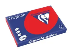 Trophée Intens gekleurd papier A3 120 gram 250 vel koraalrood