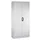 Draaideurkast HxBxD 1950x930x400mm 4 Legborden 110kg RAL7035