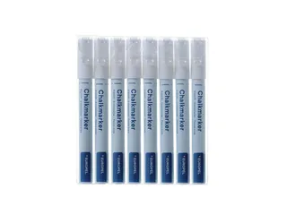 Krijtstift Europel 1-3mm wit etui 8 stuks - 6